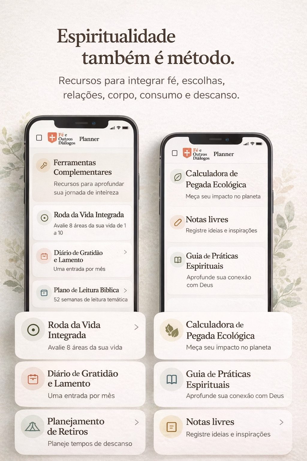 Do conceito à ação: Cultivando uma vida integrada com propósito Espiritualidade Tambem E Metodo
